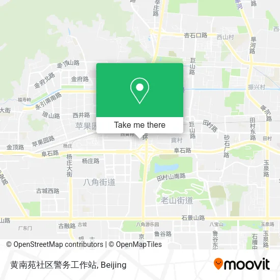 黄南苑社区警务工作站 map