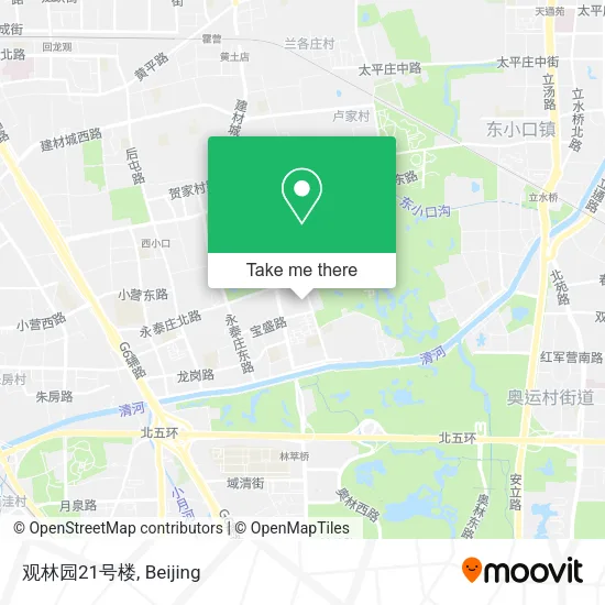 观林园21号楼 map