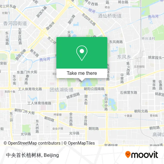 中央首长植树林 map