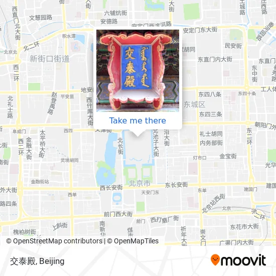 交泰殿 map