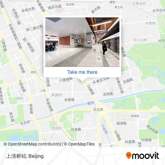 上清桥站 map