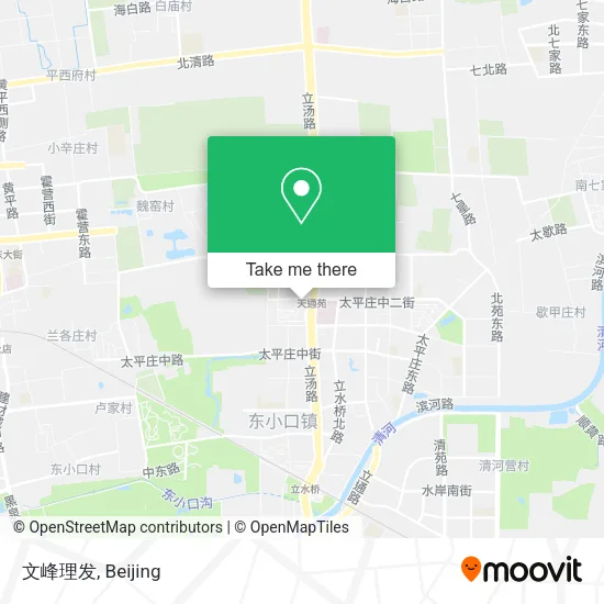 文峰理发 map