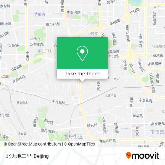 北大地二里 map