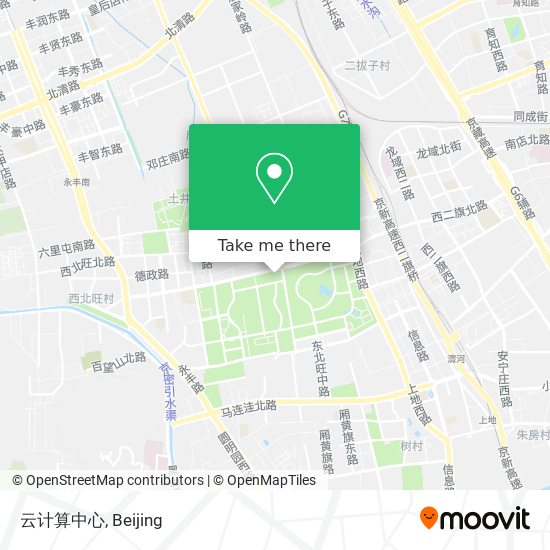 云计算中心 map