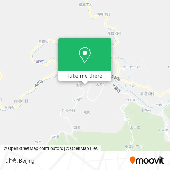 北湾 map