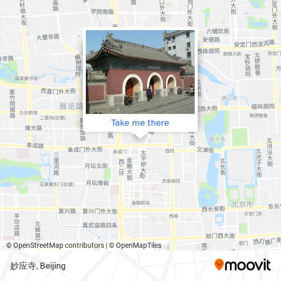 妙应寺 map