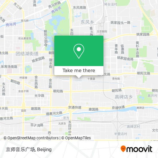 京师音乐广场 map