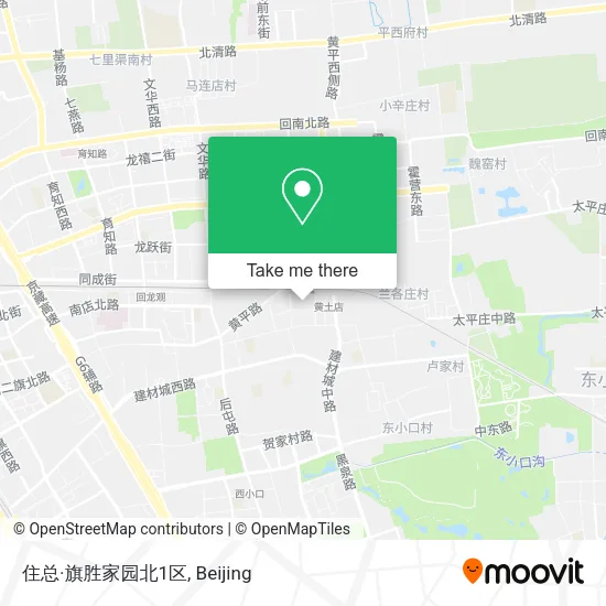 住总·旗胜家园北1区 map