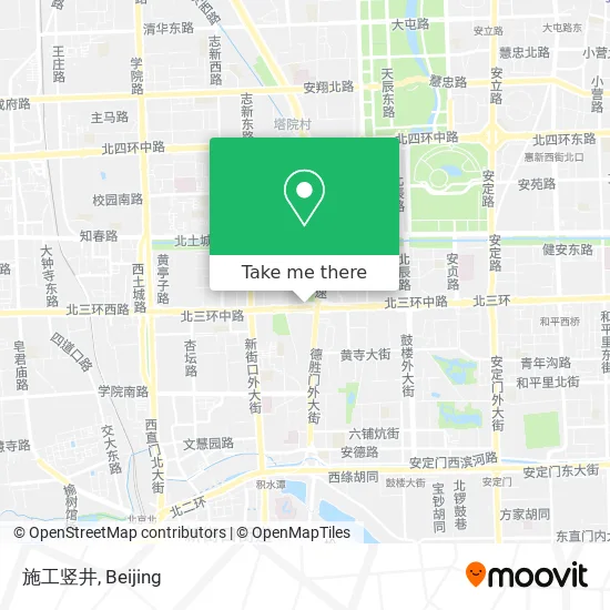 施工竖井 map