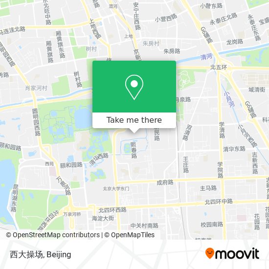 西大操场 map