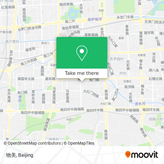 物美 map
