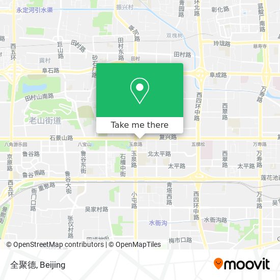 全聚德 map