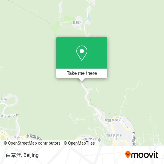 白草洼 map