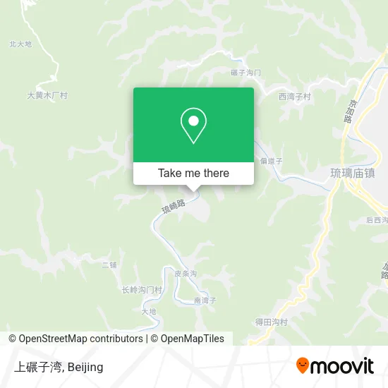 上碾子湾 map