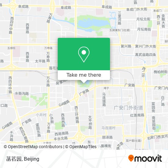 菡萏园 map