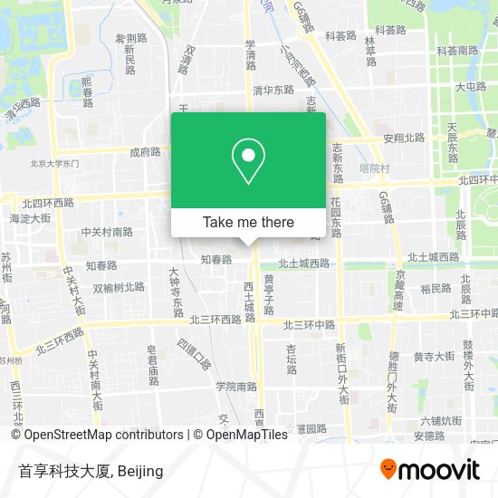 首享科技大厦 map