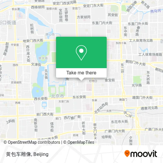 黄包车雕像 map