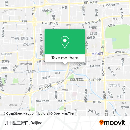 开阳里三街口 map