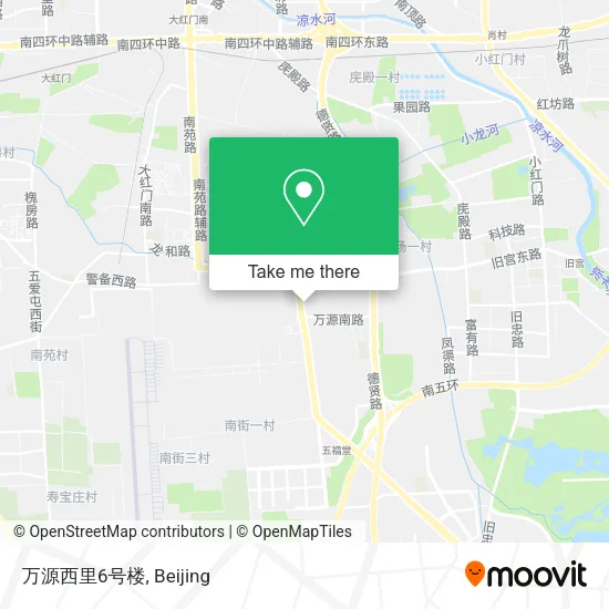 万源西里6号楼 map