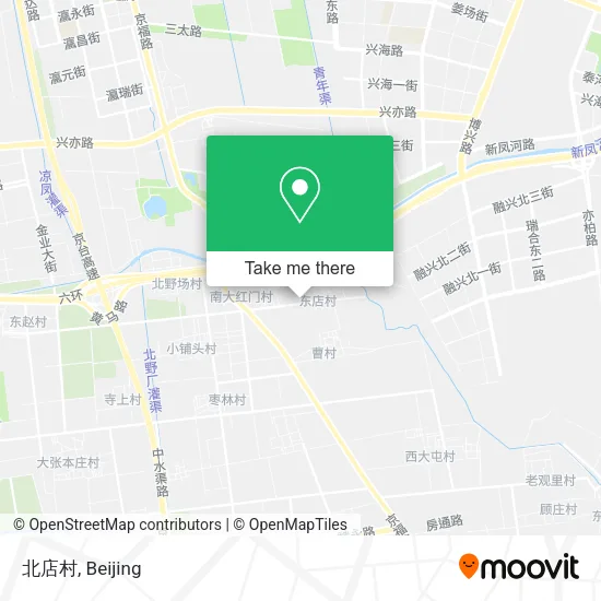 北店村 map