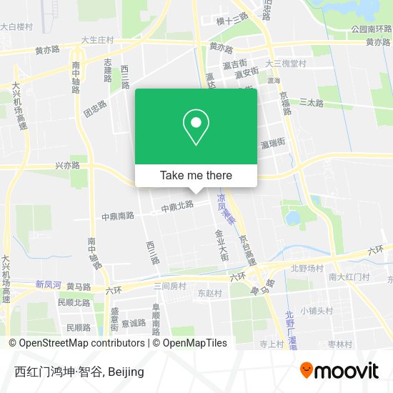 西红门鸿坤·智谷 map