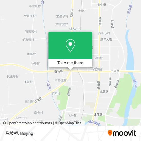 马坡桥 map