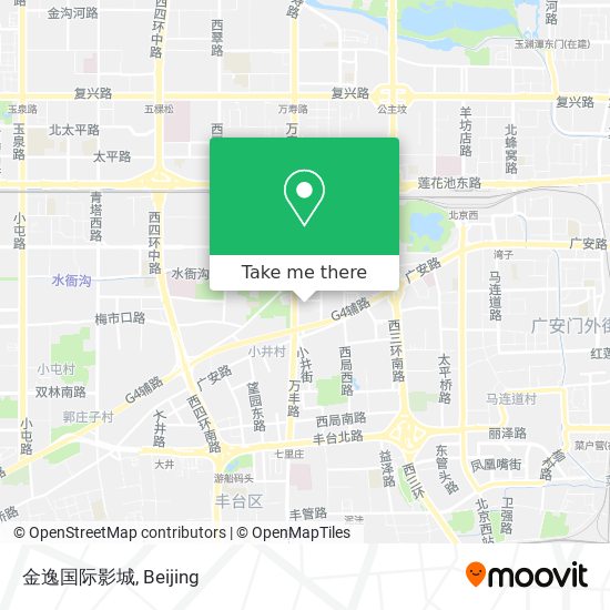 金逸国际影城 map