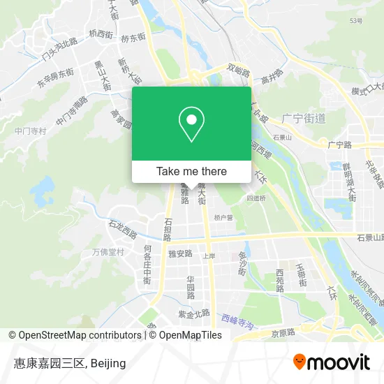 惠康嘉园三区 map
