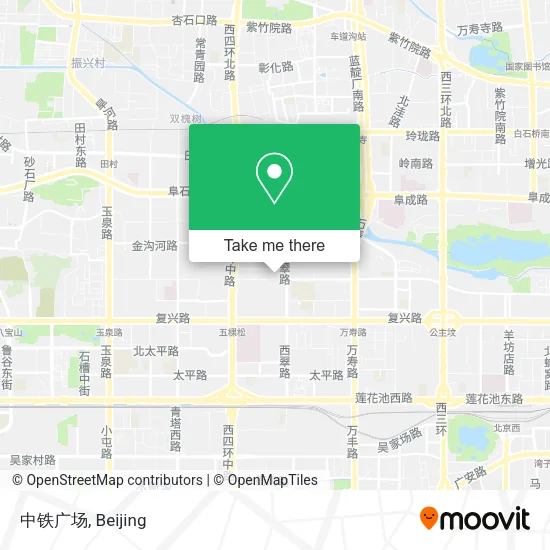 中铁广场 map