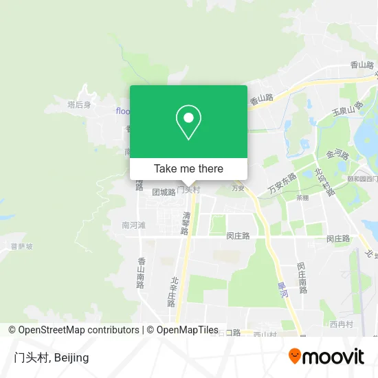 门头村 map