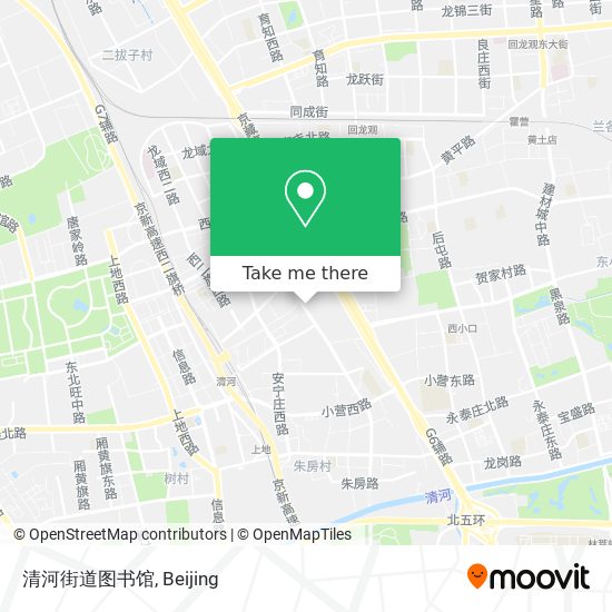 清河街道图书馆 map