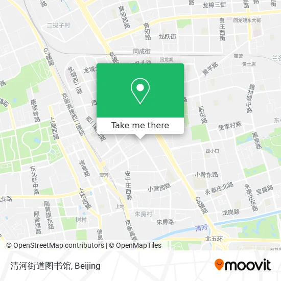 清河街道图书馆 map