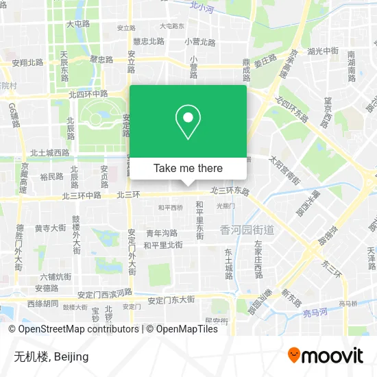 无机楼 map