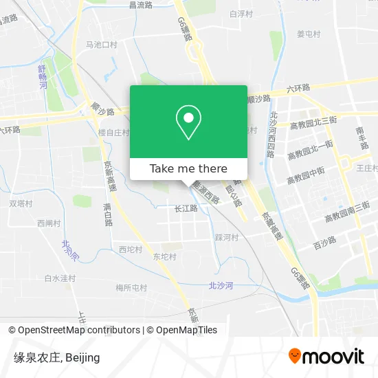 缘泉农庄 map
