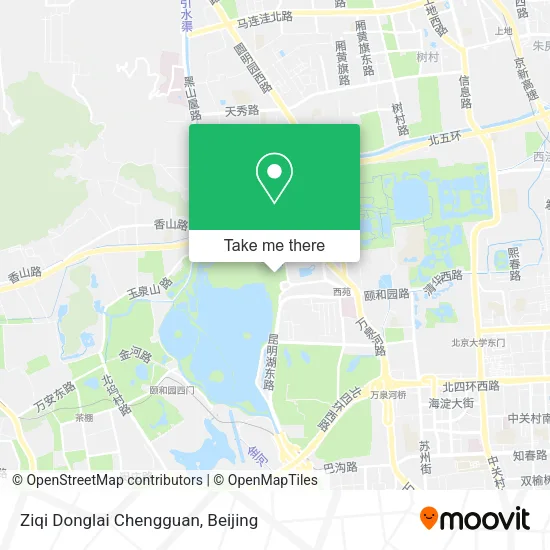 Ziqi Donglai Chengguan map