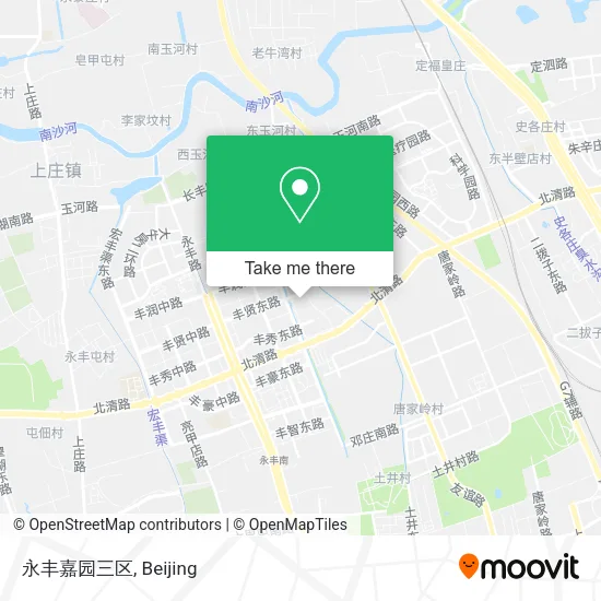 永丰嘉园三区 map