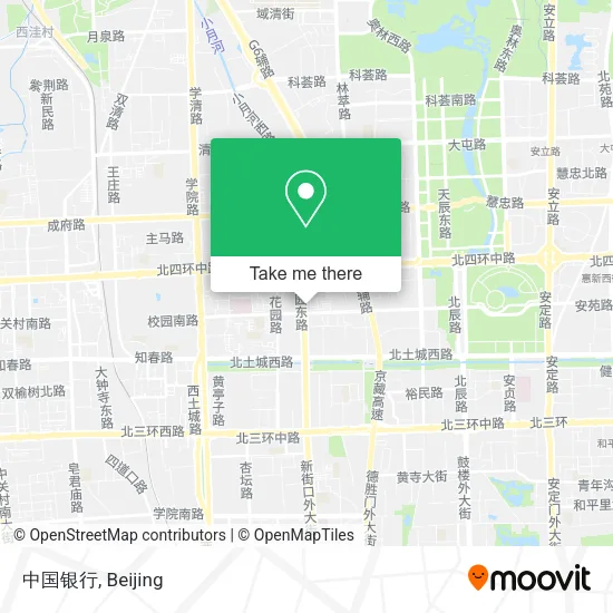 中国银行 map
