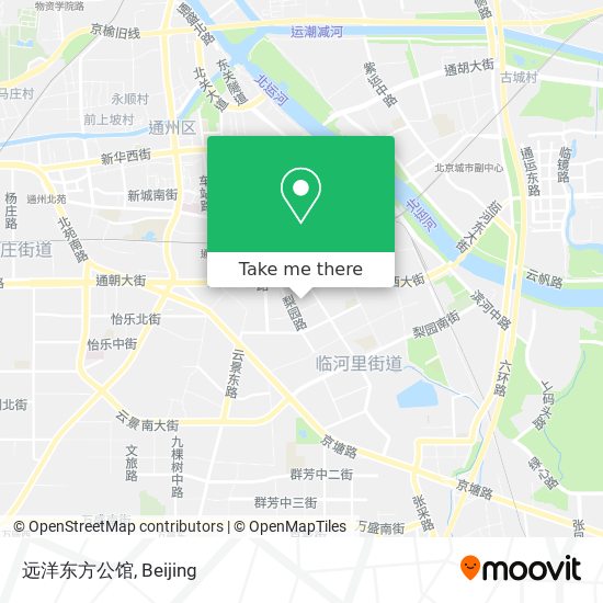 远洋东方公馆 map