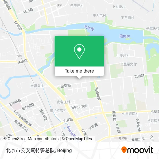 北京市公安局特警总队 map