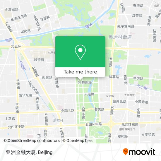 亚洲金融大厦 map