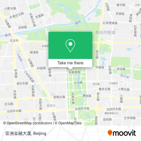 亚洲金融大厦 map