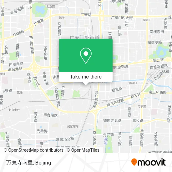 万泉寺南里 map