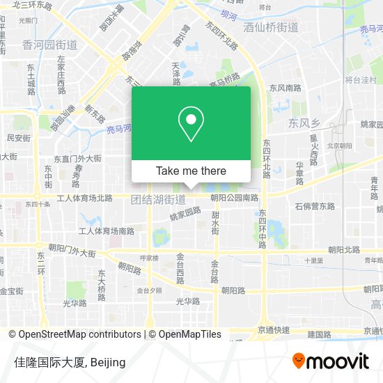 佳隆国际大厦 map