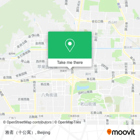 雅斋（十公寓） map