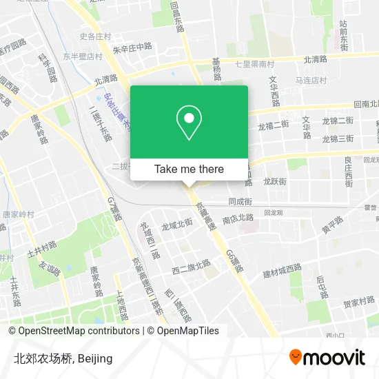 北郊农场桥 map