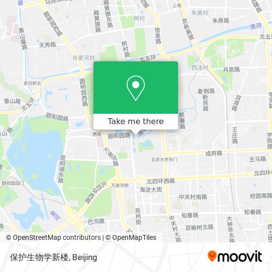 保护生物学新楼 map