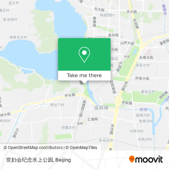 世妇会纪念水上公园 map