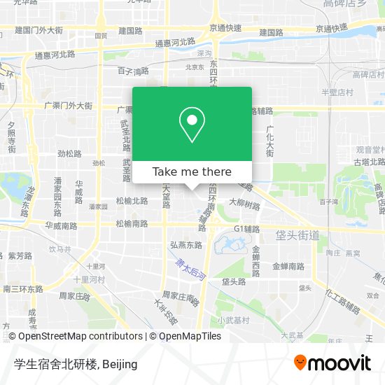 学生宿舍北研楼 map