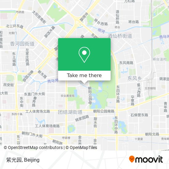 紫光园 map