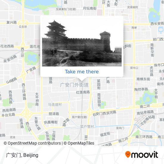 广安门 map